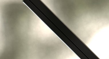 Üç boyutlu metalik doku. Uzay gemisi desenli yüzey. Aydınlık ve karanlık paneller. Fütürist soyut duvar kağıdı. Geometrik teknolojik yansıtıcı arkaplan.