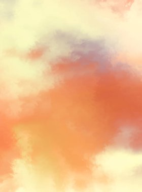 Modern fırça darbeleri. Poster, duvar sanatı, afiş, kart, kitap kapağı veya ambalaj için rahatlatıcı kompozisyonun yumuşak renkli çizimi. Pastel renklerle suluboya. 