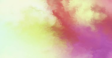 Modern fırça darbeleri. Poster, duvar sanatı, afiş, kart, kitap kapağı veya ambalaj için rahatlatıcı kompozisyonun yumuşak renkli çizimi. Pastel renklerle suluboya. 