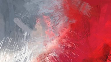 Soyut arkaplanda pürüzlü fırça darbeleri. Fırça boyası. Renkli boya darbeleri. Eşsiz duvar sanatı. Tuvaldeki modern sanat. Renkli çağdaş sanat eserleri.