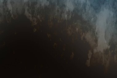 Gotik bir duvarda sıkıntılı ve kirli desenler var. Lekeli renkli hasarlı şablon. Tasarımınız için doku ve elementler. Pis duvar kâğıdı. Grunge arkaplanı.