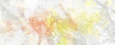 Soyut arkaplanda pürüzlü fırça darbeleri. Fırça boyası. Renkli boya darbeleri. Eşsiz duvar sanatı. Tuvaldeki modern sanat. Renkli çağdaş sanat eserleri.