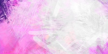 Soyut arkaplanda pürüzlü fırça darbeleri. Fırça boyası. Renkli boya darbeleri. Eşsiz duvar sanatı. Tuvaldeki modern sanat. Renkli çağdaş sanat eserleri.