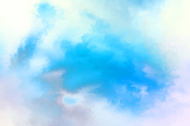 Modern fırça darbeleri. Poster, duvar sanatı, afiş, kart, kitap kapağı veya ambalaj için rahatlatıcı kompozisyonun yumuşak renkli çizimi. Pastel renklerle suluboya. 