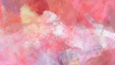 Soyut arkaplanda pürüzlü fırça darbeleri. Fırça boyası. Renkli boya darbeleri. Eşsiz duvar sanatı. Tuvaldeki modern sanat. Renkli çağdaş sanat eserleri.