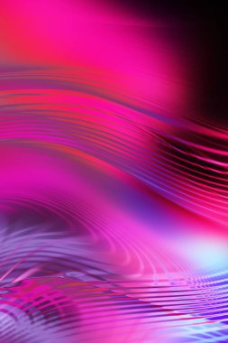 Soyut, enerjik bir arkaplan. Renkli, dalgalı duvar kâğıdı. Grafik konsept çizimi. Yumuşak dalgalı çizgiler. Girdap gibi renkli canlı şekiller..