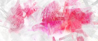 Soyut arkaplanda pürüzlü fırça darbeleri. Fırça boyası. Renkli boya darbeleri. Eşsiz duvar sanatı. Tuvaldeki modern sanat. Renkli çağdaş sanat eserleri.