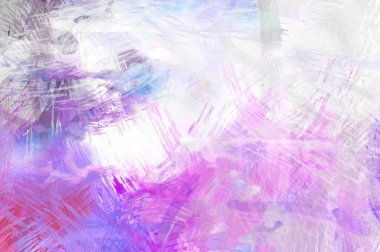 Soyut arkaplanda pürüzlü fırça darbeleri. Fırça boyası. Renkli boya darbeleri. Eşsiz duvar sanatı. Tuvaldeki modern sanat. Renkli çağdaş sanat eserleri.