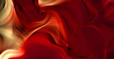 Hareketli girdapların soyut çizimi. Titreşimli renkli kıvrımların dönen akışı. Kıvrımlı ve kıvrımlı arka plan ve çizgiler. Garip duvar kâğıdı tasarımı. Dalgalanma arkaplanı.