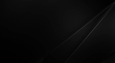 Lüks minimalist tasarım. Fütürist şablon. Karanlık elementleri olan birinci sınıf soyut duvar kâğıdı. Zarif bir zemin. Siyah üç boyutlu geometrik arkaplan. Poster, broşür, sunum için tasarım.