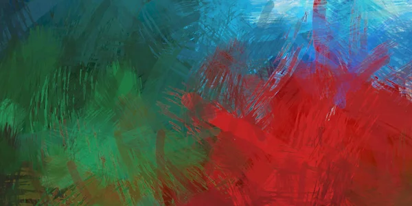 Rough Brushstrokes Abstract Background Brush Painting Color Strokes Paint Unique — Stock Photo, Image