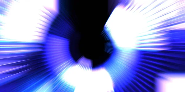 Motion Konceptuális Tapéta Grafikus Digitális Illusztráció Ragyogó Neon Forgó Fények — Stock Fotó