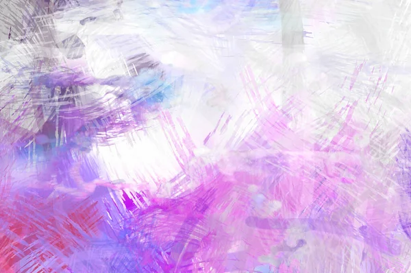 Soyut arkaplanda pürüzlü fırça darbeleri. Fırça boyası. Renkli boya darbeleri. Eşsiz duvar sanatı. Tuvaldeki modern sanat. Renkli çağdaş sanat eserleri.