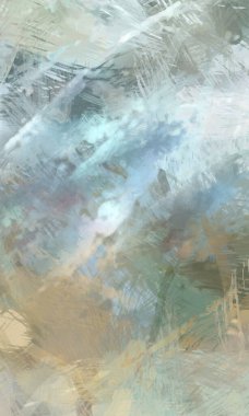 Soyut arkaplanda pürüzlü fırça darbeleri. Fırça boyası. Renkli boya darbeleri. Eşsiz duvar sanatı. Tuvaldeki modern sanat. Renkli çağdaş sanat eserleri.