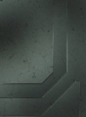 Çukur SciFi panelleri duvar. Üç boyutlu illüstrasyon. Gelecekçi kavramsal tasarım arka planı. Uzay gemisi desenli duvar kağıdı. Fırçalanmış teknoloji desen yüzeyi. 