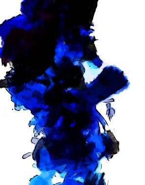 Mürekkep ve fosforlu kalemler yaratıcı çizimler. Beyaz arka planda boyama. El çizimi soyut renk dokuları. Poster, kart, davetiye, pankart, broşür, broşür için tasarım. Boyalı fırça darbeleri