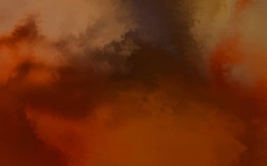 Modern fırça darbeleri. Poster, duvar sanatı, afiş, kart, kitap kapağı veya ambalaj için rahatlatıcı kompozisyonun yumuşak renkli çizimi. Pastel renklerle suluboya. 