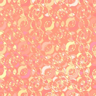 Yaratıcı karalama sanatı farklı şekil ve dokulara sahip kusursuz desen. Kolaj. Sanatsal arka plan. Soyut duvar kağıdı. Dekoratif hippi fayansları.