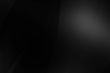 Siyah kıvrımlı yüzey. 3 boyutlu illüstrasyon. Soyut fütüristik geçmiş. Minimalist geometrik kapak tasarımı. Çarpık siyah çizgiler. Lüks dokuma duvar kağıdı. Zarif arkaplan.