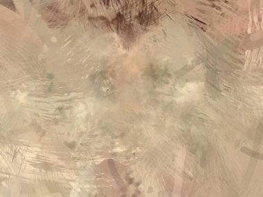 Soyut arkaplanda pürüzlü fırça darbeleri. Fırça boyası. Renkli boya darbeleri. Eşsiz duvar sanatı. Tuvaldeki modern sanat. Renkli çağdaş sanat eserleri.