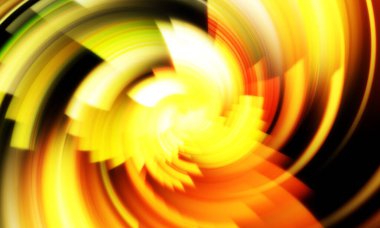 Dönen Işık gösterisi arka planı. Canlı renklerle donatılmış ruhani enerji girdabı. Renkli canlı hareket çizimi. Tanıtım geçmişi. Kutlama grafiği.