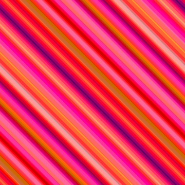 Renkli, dikişsiz şerit deseni. Soyut yüzey arkaplanı. Renkli duvar kağıtları. Retro parlak minimalist malzeme. Tekstil baskısı. Dekoratif motif.
