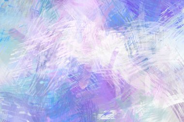 Soyut arkaplanda pürüzlü fırça darbeleri. Fırça boyası. Renkli boya darbeleri. Eşsiz duvar sanatı. Tuvaldeki modern sanat. Renkli çağdaş sanat eserleri.