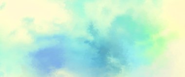 Modern fırça darbeleri. Poster, duvar sanatı, afiş, kart, kitap kapağı veya ambalaj için rahatlatıcı kompozisyonun yumuşak renkli çizimi. Pastel renklerle suluboya. 