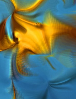 Hareketli girdapların soyut çizimi. Titreşimli renkli kıvrımların dönen akışı. Kıvrımlı ve kıvrımlı arka plan ve çizgiler. Garip duvar kâğıdı tasarımı. Dalgalanma arkaplanı.