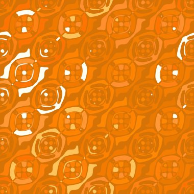 Yaratıcı karalama sanatı farklı şekil ve dokulara sahip kusursuz desen. Kolaj. Sanatsal arka plan. Soyut duvar kağıdı. Dekoratif hippi fayansları.