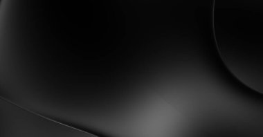 Web sitesi, poster, marka kimliği, broşür, sunum şablonu için lüks koyu bir arka plan. Dalgalı şekilli kaliteli tasarım. Dalgalanmalı soyut arkaplan. Pankart veya kapak tasarımı için dekorasyon.