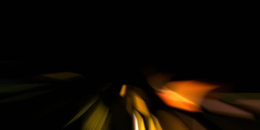 Güzel canlı renklerle enerji patlaması. Siyah arkaplanda izole edilmiş dinamik ışık ışınları. Parlayan renkli ışık parçacıklarının grafiksel 2D çizimi. Parlak tasarım şablonu.