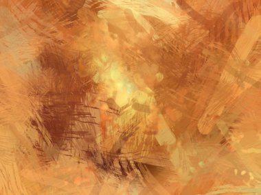 Soyut arkaplanda pürüzlü fırça darbeleri. Fırça boyası. Renkli boya darbeleri. Eşsiz duvar sanatı. Tuvaldeki modern sanat. Renkli çağdaş sanat eserleri.