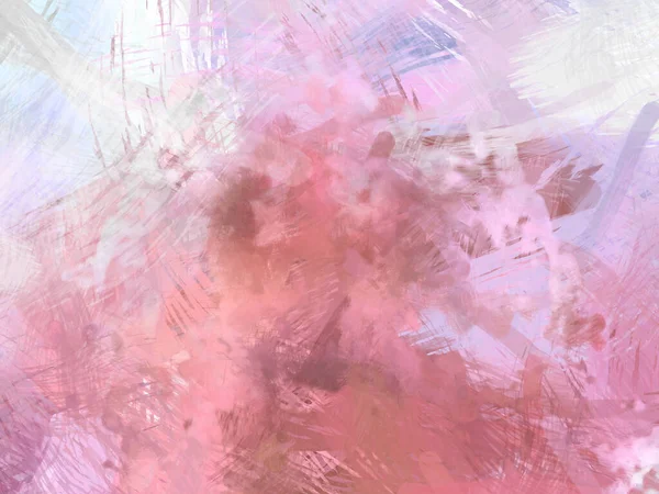 Soyut arkaplanda pürüzlü fırça darbeleri. Fırça boyası. Renkli boya darbeleri. Eşsiz duvar sanatı. Tuvaldeki modern sanat. Renkli çağdaş sanat eserleri.