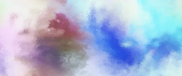 Modern Brush Strokes Painting Soft Color Painted Illustration Soothing Composition — Stock Photo, Image