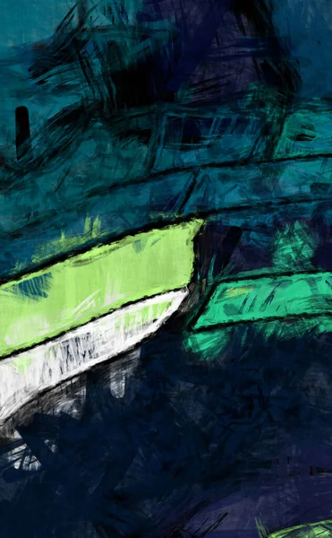 Tuval üzerinde etkileyici fırçalanmış resim. Kaotik resim. Taranmış Boyalı Soyut Arkaplan. Fırça darbesi ile boyanmış. Kaos duvarı sanatı. Sanatsal canlılık ve renkli duvar kağıdı.