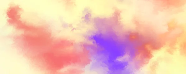 Modern Brush Strokes Painting Soft Color Painted Illustration Soothing Composition — Stock Photo, Image