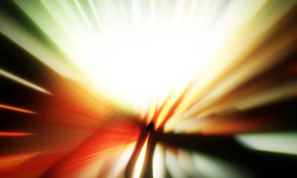 Tracce Particelle Leggere Sfondo Nero Luce Stella Esplosione Con Particelle — Foto Stock