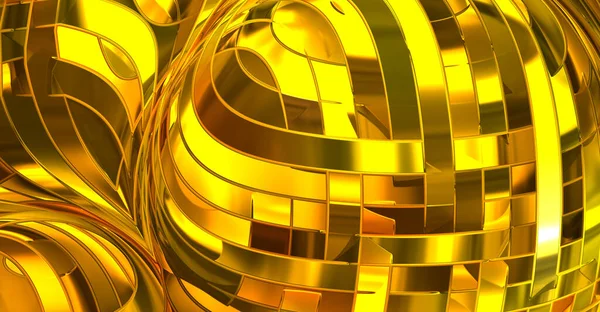 Metalik panel dokusunun 3 boyutlu çizimi. Renkli, parlak, soyut duvar kağıdı. Geometrik teknolojik parlak yansıtıcı arka plan. Yaratıcı parlak kavramsal arkaplan.