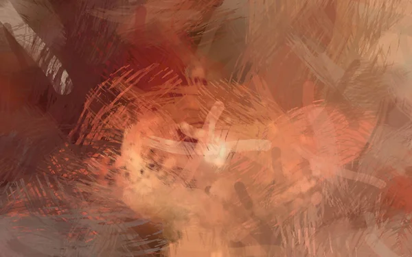 Soyut arkaplanda pürüzlü fırça darbeleri. Fırça boyası. Renkli boya darbeleri. Eşsiz duvar sanatı. Tuvaldeki modern sanat. Renkli çağdaş sanat eserleri.