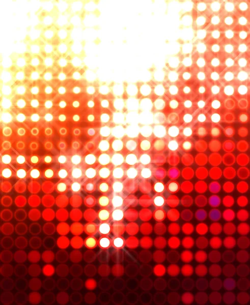 Parlak desenli duvar kağıdı. Sahne ışıkları olan renkli ışıkların ihtişamlı arkaplanı. Parlayan ışıklar siyah arka planda parti izleri. Sahne veya stadyum ışıklarının dijital illüstrasyonu. 