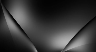 Web sitesi, poster, marka kimliği, broşür, sunum şablonu için lüks koyu bir arka plan. Dalgalı şekilli kaliteli tasarım. Dalgalanmalı soyut arkaplan. Pankart veya kapak tasarımı için dekorasyon.