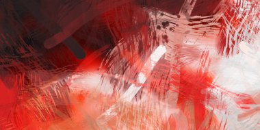 Soyut arkaplanda pürüzlü fırça darbeleri. Fırça boyası. Renkli boya darbeleri. Eşsiz duvar sanatı. Tuvaldeki modern sanat. Renkli çağdaş sanat eserleri.