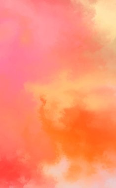 Modern fırça darbeleri. Poster, duvar sanatı, afiş, kart, kitap kapağı veya ambalaj için rahatlatıcı kompozisyonun yumuşak renkli çizimi. Pastel renklerle suluboya. 