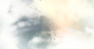 Modern fırça darbeleri. Poster, duvar sanatı, afiş, kart, kitap kapağı veya ambalaj için rahatlatıcı kompozisyonun yumuşak renkli çizimi. Pastel renklerle suluboya. 