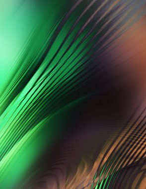 Soyut, enerjik bir arkaplan. Renkli, dalgalı duvar kâğıdı. Grafik konsept çizimi. Yumuşak dalgalı çizgiler. Girdap gibi renkli canlı şekiller..