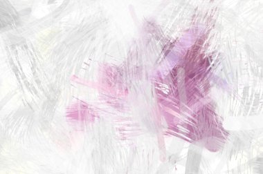 Soyut arkaplanda pürüzlü fırça darbeleri. Fırça boyası. Renkli boya darbeleri. Eşsiz duvar sanatı. Tuvaldeki modern sanat. Renkli çağdaş sanat eserleri.