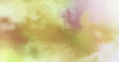 Modern fırça darbeleri. Poster, duvar sanatı, afiş, kart, kitap kapağı veya ambalaj için rahatlatıcı kompozisyonun yumuşak renkli çizimi. Pastel renklerle suluboya. 