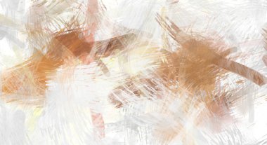 Soyut arkaplanda pürüzlü fırça darbeleri. Fırça boyası. Renkli boya darbeleri. Eşsiz duvar sanatı. Tuvaldeki modern sanat. Renkli çağdaş sanat eserleri.