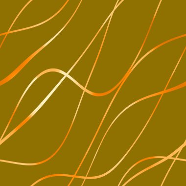 Dalgalı yansıtıcı çizgilerin kusursuz deseni. Lüks minimalist malzeme. Süs dalgasıyla dekoratif motif. Web, kartvizit, davetiye, poster, tekstil baskısı için zarif duvar kağıdı.